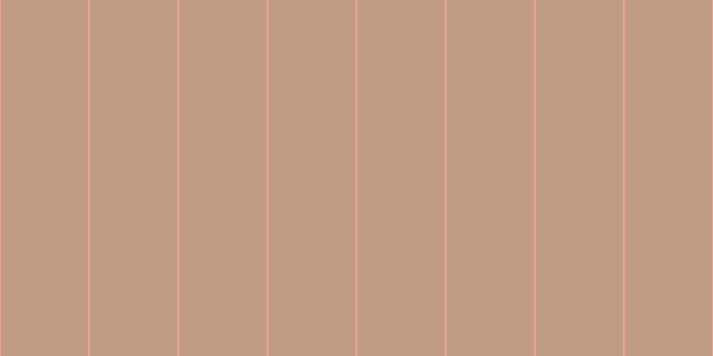 #c19c84, #eba393 vertical lines, two pixels wide, ninety-eight pixels apart