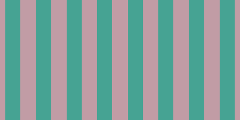 #c19ca5, #46a393 vertical lines, fifty pixels wide, fifty-two pixels apart