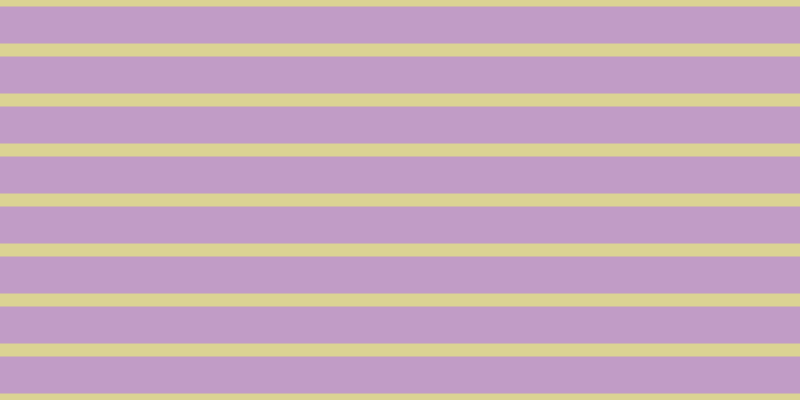 #c19cc6, #dbd393 horizontal lines, thirteen pixels wide, thirty-seven pixels apart