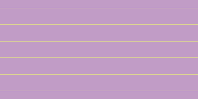 #c19cc6, #dbd393 horizontal lines, three pixels wide, sixty-four pixels apart