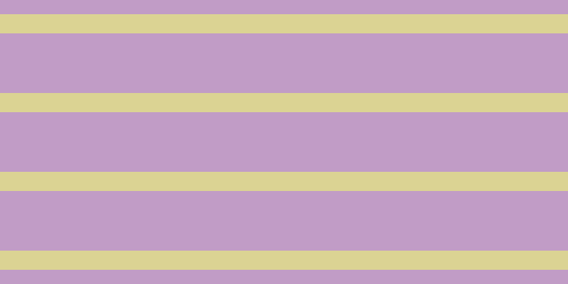 #c19cc6, #dbd393 horizontal lines, twenty-seven pixels wide, eighty-four pixels apart