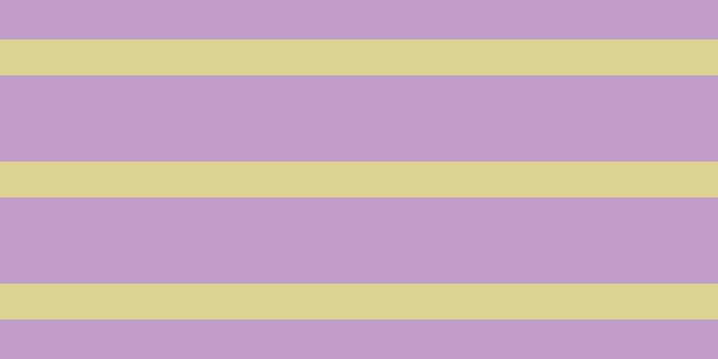 #c19cc6, #dbd393 horizontal lines, forty pixels wide, ninety-six pixels apart