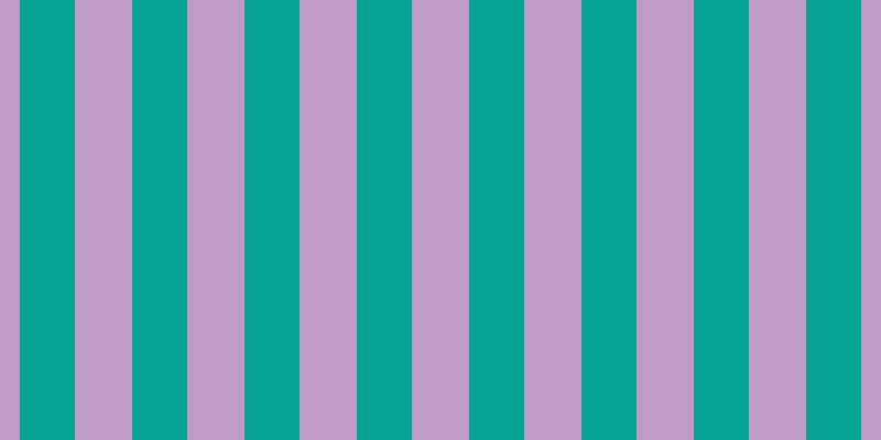 #c19cc6, #04a393 vertical lines, fifty pixels wide, fifty-two pixels apart