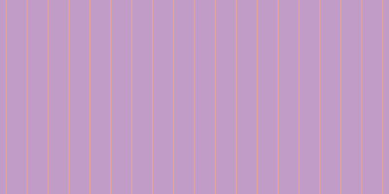 #c19cc6, #eba393 vertical lines, two pixels wide, forty-one pixels apart