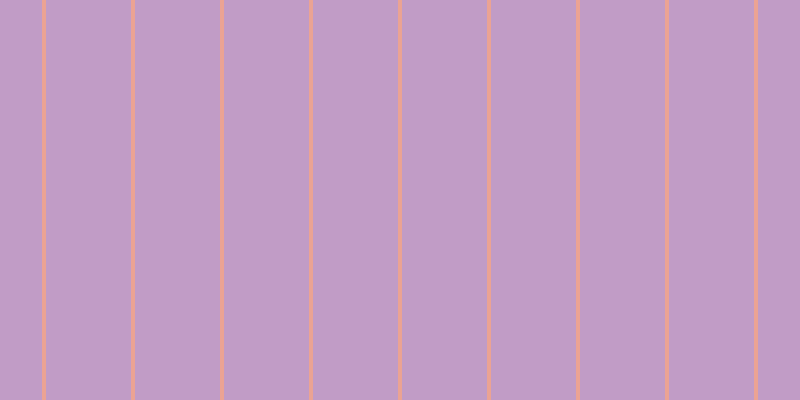 #c19cc6, #eba393 vertical lines, four pixels wide, eighty-five pixels apart
