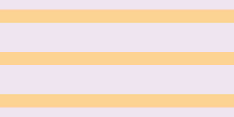 #c19cc6 (25%), #fcd393 horizontal lines, forty-five pixels wide, one hundred pixels apart