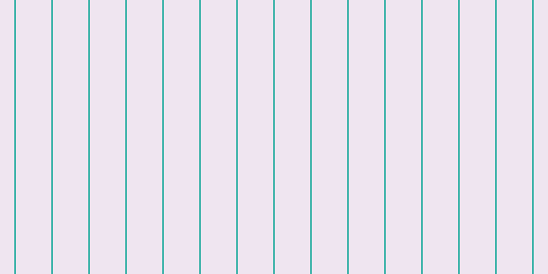 #c19cc6 (25%), #04a393 vertical lines, two pixels wide, fifty-two pixels apart