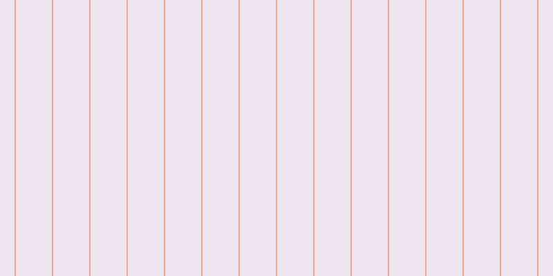 #c19cc6 (25%), #eba393 vertical lines, two pixels wide, fifty-two pixels apart