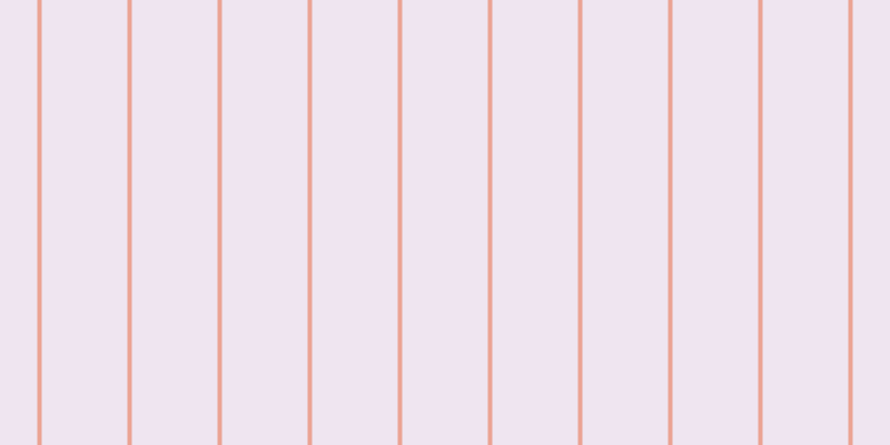#c19cc6 (25%), #eba393 vertical lines, four pixels wide, seventy-seven pixels apart