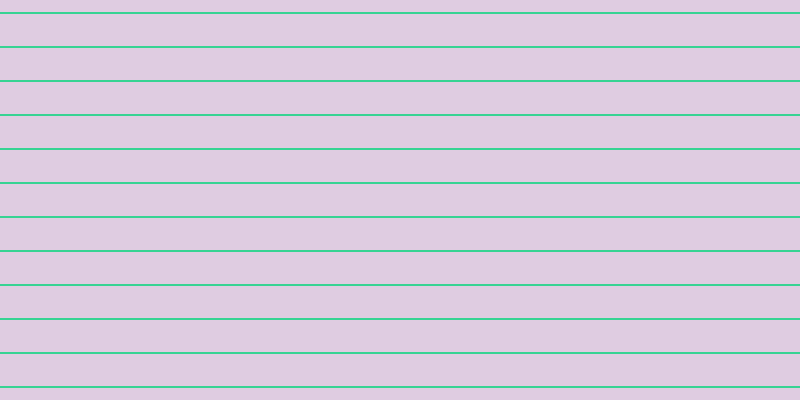 #c19cc6 (50%), #36d393 horizontal lines, two pixels wide, thirty-two pixels apart