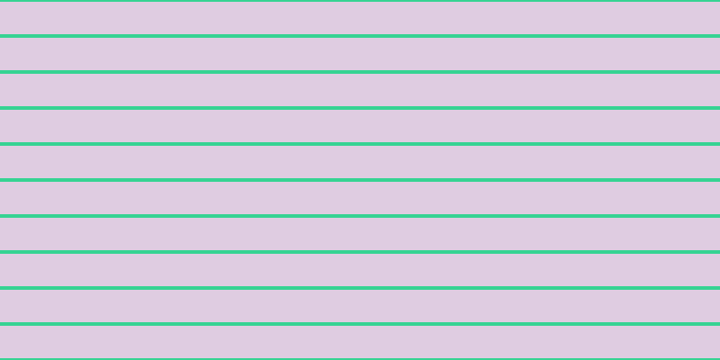 #c19cc6 (50%), #36d393 horizontal lines, four pixels wide, thirty-six pixels apart