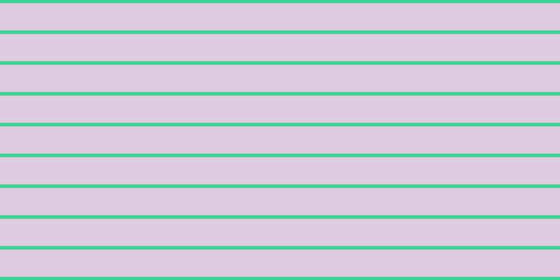 #c19cc6 (50%), #36d393 horizontal lines, five pixels wide, thirty-nine pixels apart