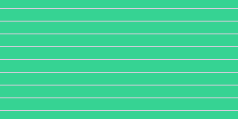 #c19cc6 (50%), #36d393 horizontal lines, forty pixels wide, three pixels apart