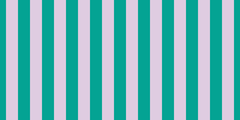 #c19cc6 (50%), #04a393 vertical lines, forty pixels wide, forty pixels apart