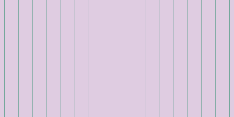 #c19cc6 (50%), #67a393 vertical lines, two pixels wide, forty-six pixels apart