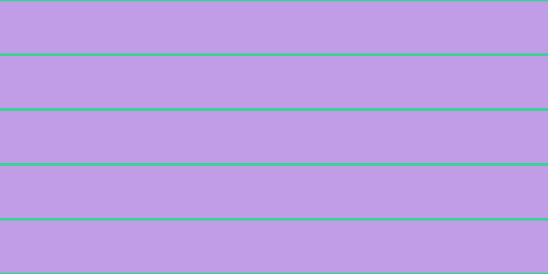 #c19ce7, #36d393 horizontal lines, four pixels wide, seventy-six pixels apart
