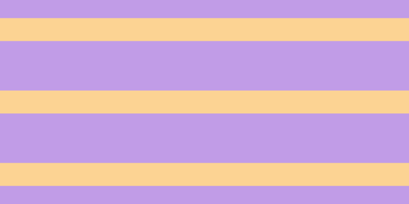 #c19ce7, #fcd393 horizontal lines, forty-five pixels wide, ninety-seven pixels apart