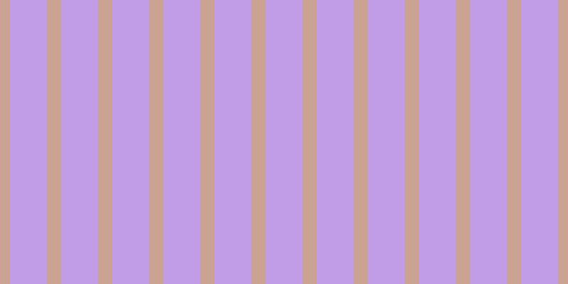 #c19ce7, #caa393 vertical lines, twenty pixels wide, fifty-two pixels apart