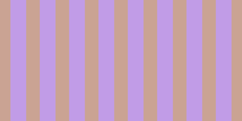 #c19ce7, #caa393 vertical lines, forty-five pixels wide, fifty-two pixels apart