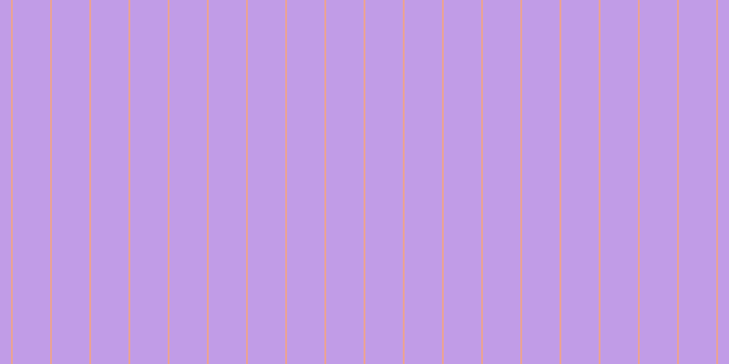 #c19ce7, #eba393 vertical lines, two pixels wide, forty-one pixels apart