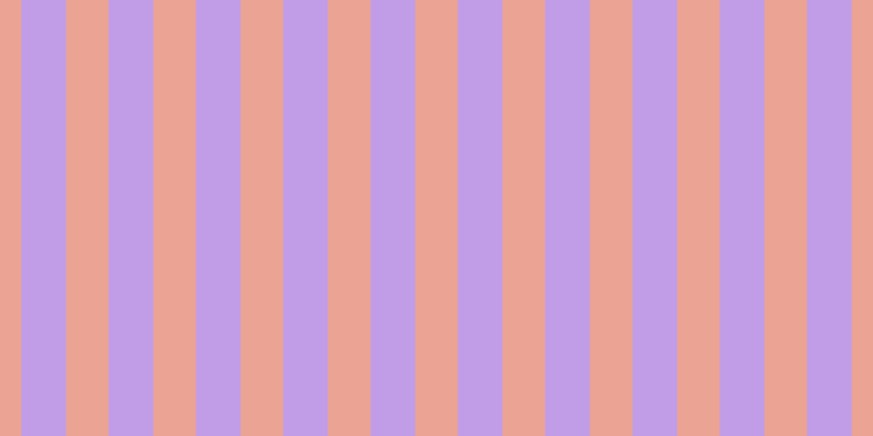 #c19ce7, #eba393 vertical lines, thirty-nine pixels wide, forty-one pixels apart