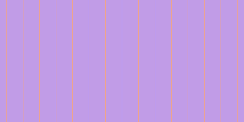 #c19ce7, #eba393 vertical lines, two pixels wide, fifty-two pixels apart