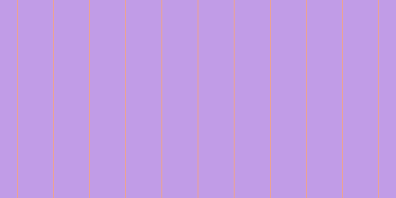 #c19ce7, #eba393 vertical lines, two pixels wide, seventy-one pixels apart