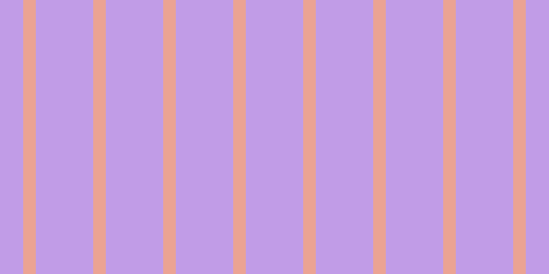#c19ce7, #eba393 vertical lines, eighteen pixels wide, eighty-four pixels apart