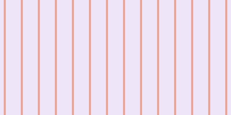 #c19ce7 (25%), #eba393 vertical lines, seven pixels wide, fifty-two pixels apart
