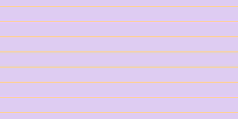 #c19ce7 (50%), #fcd393 horizontal lines, four pixels wide, forty-seven pixels apart