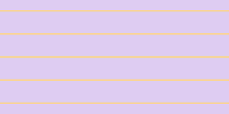 #c19ce7 (50%), #fcd393 horizontal lines, five pixels wide, seventy-six pixels apart
