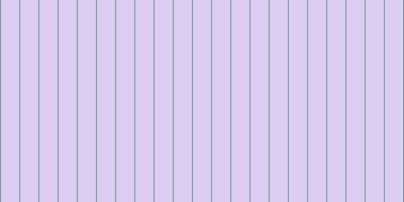 #c19ce7 (50%), #67a393 vertical lines, two pixels wide, thirty-six pixels apart