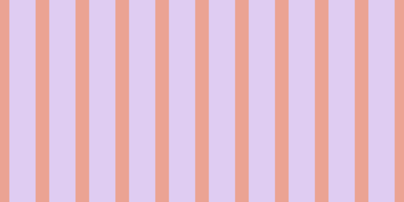 #c19ce7 (50%), #eba393 vertical lines, twenty-seven pixels wide, fifty-two pixels apart