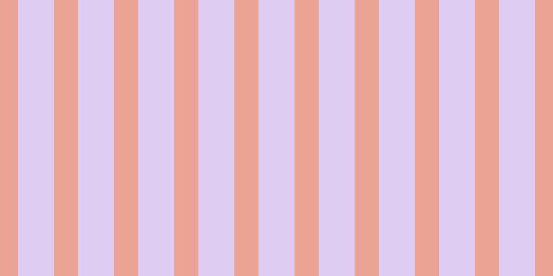 #c19ce7 (50%), #eba393 vertical lines, thirty-five pixels wide, fifty-two pixels apart