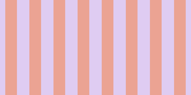 #c19ce7 (50%), #eba393 vertical lines, forty-nine pixels wide, fifty-two pixels apart