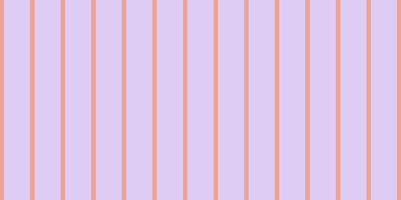 #c19ce7 (50%), #eba393 vertical lines, nine pixels wide, fifty-two pixels apart