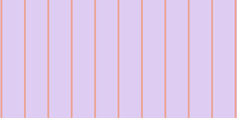 #c19ce7 (50%), #eba393 vertical lines, six pixels wide, seventy-three pixels apart