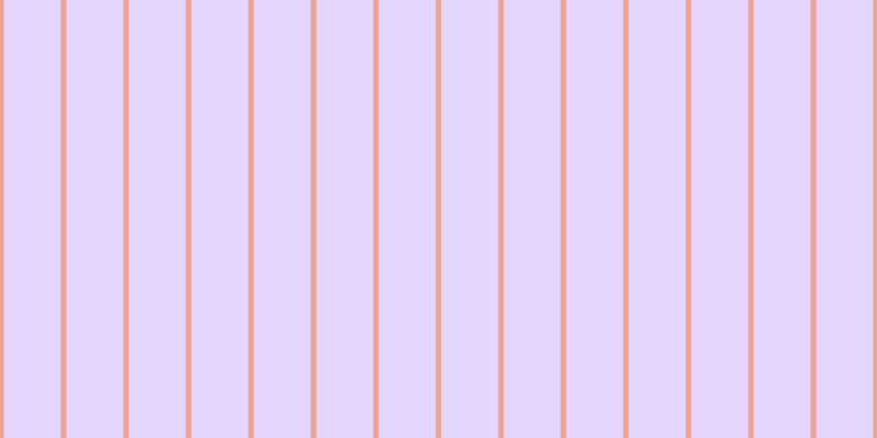 #c9adfa (50%), #eba393 vertical lines, five pixels wide, fifty-two pixels apart
