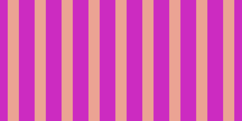 #cc2bc1, #eba393 vertical lines, thirty-seven pixels wide, fifty-two pixels apart