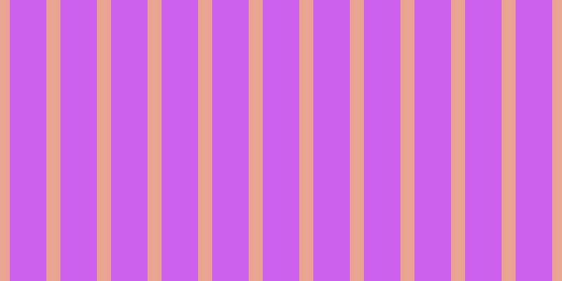 #cd61ee, #eba393 vertical lines, twenty pixels wide, fifty-two pixels apart