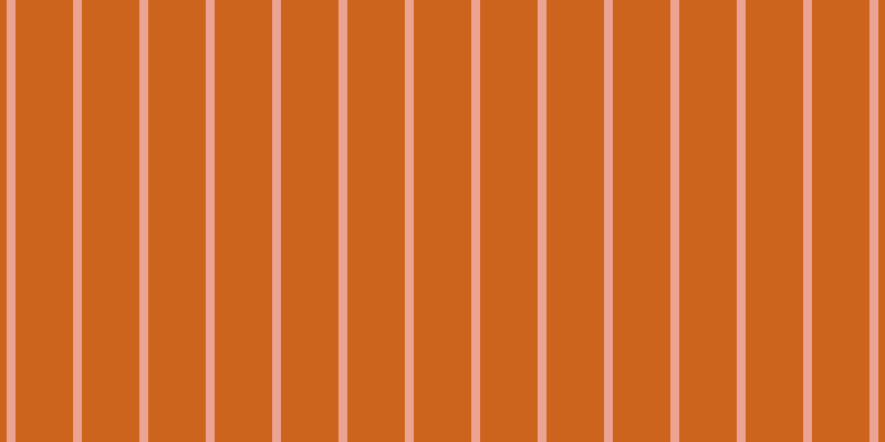 #cd641e, #eba393 vertical lines, eight pixels wide, fifty-two pixels apart