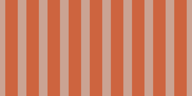 #cd643f, #caa393 vertical lines, thirty-six pixels wide, fifty-two pixels apart