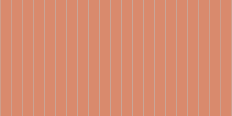 #cd643f (75%), #caa393 vertical lines, two pixels wide, thirty-six pixels apart