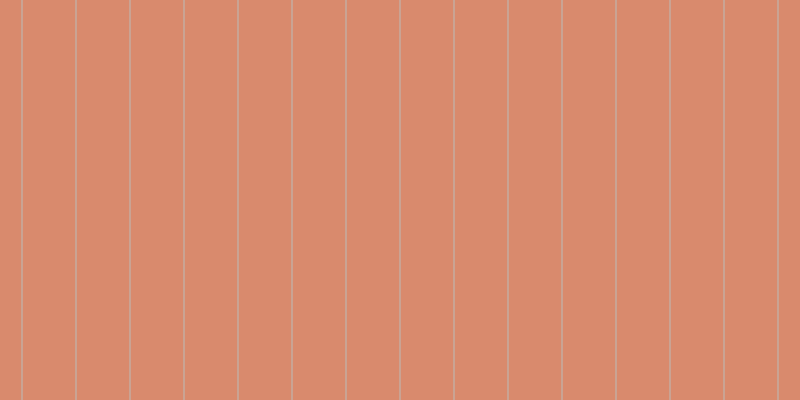 #cd643f (75%), #caa393 vertical lines, two pixels wide, fifty-two pixels apart