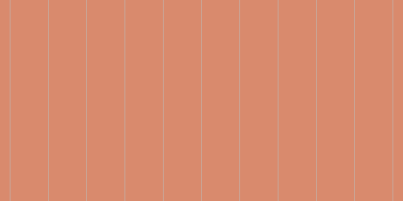 #cd643f (75%), #caa393 vertical lines, two pixels wide, seventy-four pixels apart