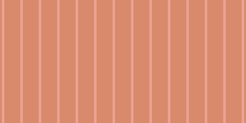 #cd643f (75%), #eba393 vertical lines, eight pixels wide, fifty-two pixels apart