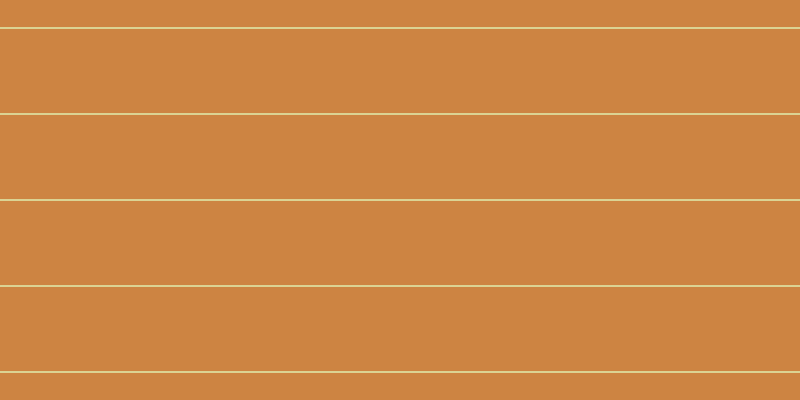 #cd8442, #dbd393 horizontal lines, two pixels wide, eighty-four pixels apart