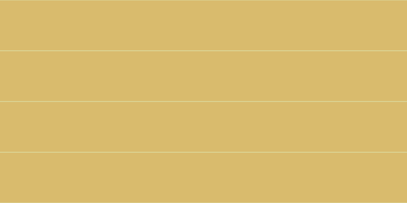 #cda63f (75%), #dbd393 horizontal lines, two pixels wide, ninety-eight pixels apart