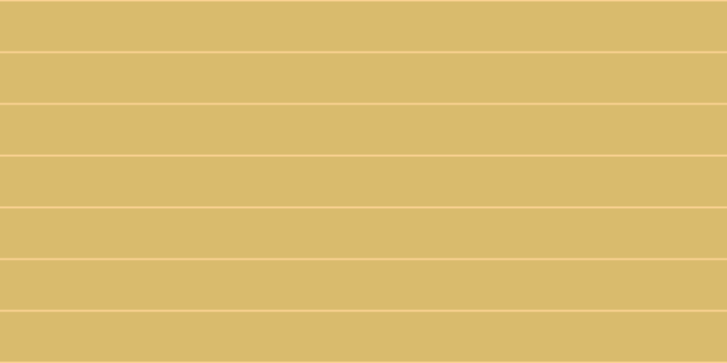 #cda63f (75%), #fcd393 horizontal lines, two pixels wide, fifty-five pixels apart