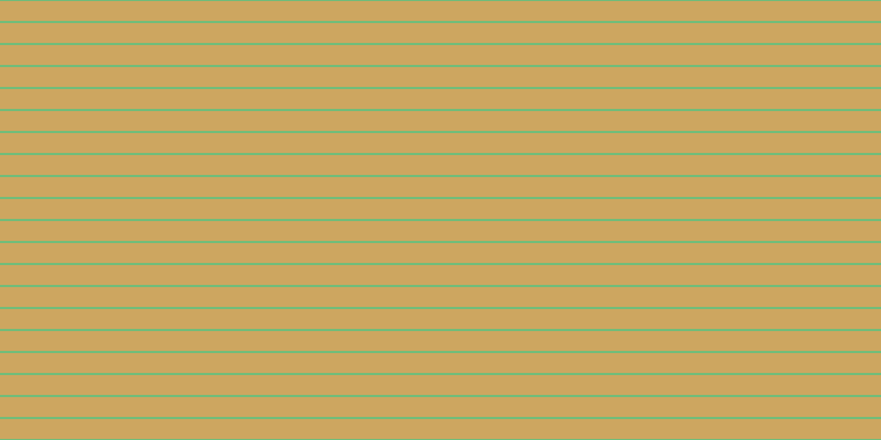 #cda660, #15d393 horizontal lines, one pixels wide, nineteen pixels apart
